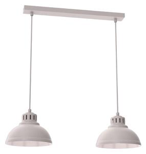 Lampadario a sospensione con cavo SVEN 2xE27/15W/230V colore crema