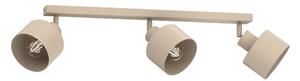 Faretto PARKLA 3xE27/15W/230V beige