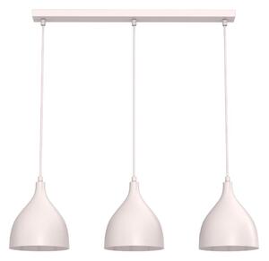 Lampadario a sospensione su cavo NOAK CLASSIC 3xE27/15W/230V colore crema