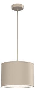Lampadario a sospensione con cavo ARDEN 1xE27/15W/230V diametro 25 cm beige