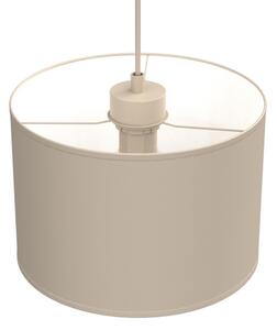 Lampadario a sospensione con cavo ARDEN 1xE27/15W/230V diametro 25 cm beige