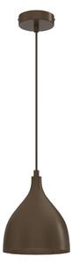 Lampadario a sospensione con cavo NOAK CLASSIC 1xE27/15W/230V marrone