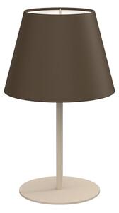 Lampada da tavolo ARDEN 1xE27/15W/230V beige/marrone