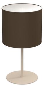 Lampada da tavolo ARDEN 1xE27/15W/230V beige/marrone
