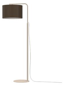 Lampada da terra ARDEN 1xE27/15W/230V beige/marrone