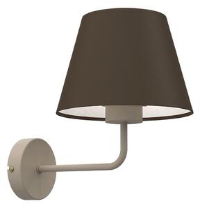 Applique da parete ARDEN 1xE27/15W/230V beige/marrone