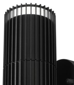 Faretto da parete per esterni LANTHEA 2xGU10/11W/230V IP44 nero