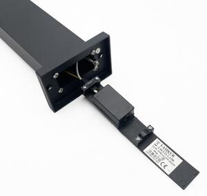 Lampada da esterno LANTHEA 1xGU10/11W/230V IP44 50 cm nera