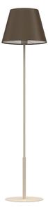 Lampada da terra ARDEN 1xE27/15W/230V beige/marrone