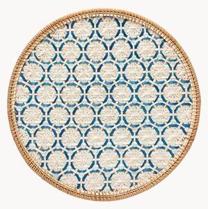 Tovaglietta americana rotonda Rattan