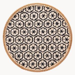 Tovaglietta americana rotonda Rattan