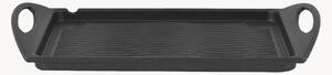 Piastra grill in alluminio millerighe antiaderente H & H