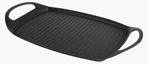 Piastra grill in alluminio millerighe antiaderente H & H