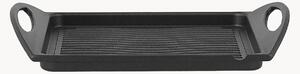 Piastra grill in alluminio millerighe antiaderente H & H