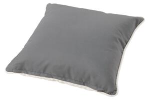 Cuscino per sedia BIGREY beige e grigio zinco 40 x 40 x Sp 10 cm