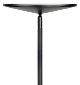 Lampada da terra Mirasol nero, in metallo, H181cm LED integrato INSPIRE