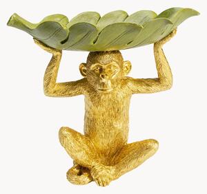 Ciotola decorativa con piede Banana Leaf