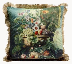 Cuscino in velluto Romantic Bouquet