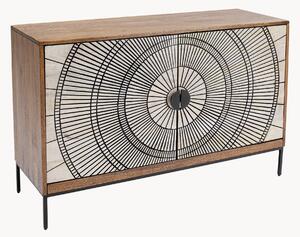 Credenza in legno di mango Eye Of Tiger
