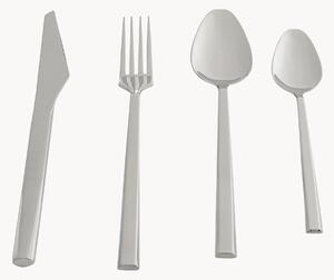 Set di 16 posate lucide Adella, 4 persone