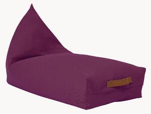 Pouf a sacco lungo in cotone organico Oasis