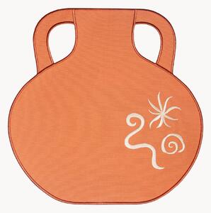 Set di 2 tovagliette in lino Amphora