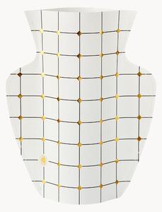 Vaso decorativo in carta fatto a mano Duna, alt. 29 cm