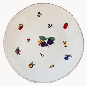 Set di 6 piatti frutta in ceramica Fruttini