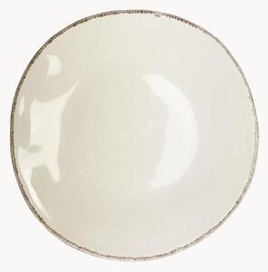 Set di 6 piatti frutta in ceramica Materia