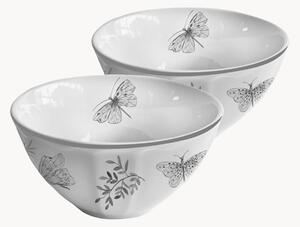 Set di 2 ciotole per cereali in ceramica Sonia
