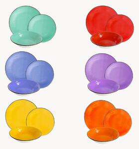 Servizio di piatti in ceramica Preta, 6 persone, set da 18