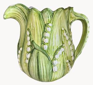 Brocca latte dipinta a mano Lily of the Valley