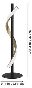 Eglo 902137 - Lampada da tavolo LED dimmerabile CONAPRATO LED/8,8W/230V nero/oro