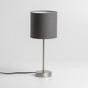 Lampada da tavolo LED 1xE14/5W/230V grigia/cromo opaco