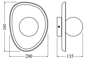 Osram - Applique WOOD NEST 1xG9/5W/230V in legno di Hevea