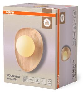 Osram - Applique WOOD NEST 1xG9/5W/230V in legno di Hevea
