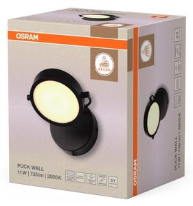 Osram - Applique LED DECOR PUCK LED/11W/230V nero