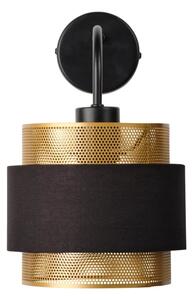 Osram - Lampada da parete DECOR HORNET 1xE27/10W/230V nero/oro