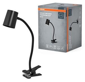 Osram - Lampada da scrivania con clip DESK LINE 1xGU10/9W/230V nera