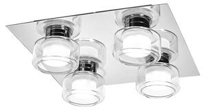 Osram - Plafoniera LED per bagno ORBIS FLAME 4xLED/5,5W/230V IP44 cromo