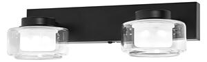 Osram - Applique da bagno a LED ORBIS FLAME 2xLED/5,5W/230V IP44 nero