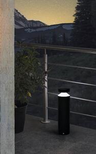 Lampioncino da giardino Melzo H 45 cm, Modulo LED, antracite e bianco, 950LM MAX11W IP65 3000K EGLO