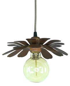 Bohemia-Design - Lampada a sospensione con cavo 1xE27/60W/230V bronzo