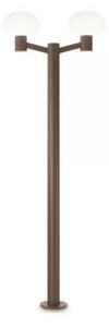 Ideal Lux Clio Mpt2 lampione giardino H197 Coffee