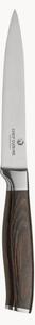 Coltello utility con manico in legno Pakkawood Troy