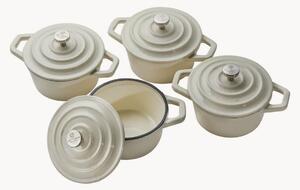 Mini cocotte in ghisa Cili, set da 4