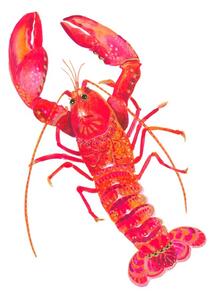 Illustrazione Patterned Lobster, Isabelle Brent