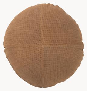 Cuscino rotondo in pelle Diana