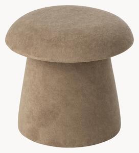 Sgabello in bouclé Mina