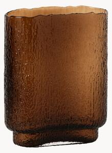 Vaso in vetro Amber, alt. 25 cm